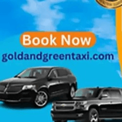 Gold and Green MSP Airport Taxi Cab Suburbs Book Online Gaurantee Ride