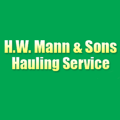 H W Mann & Son's Hauling