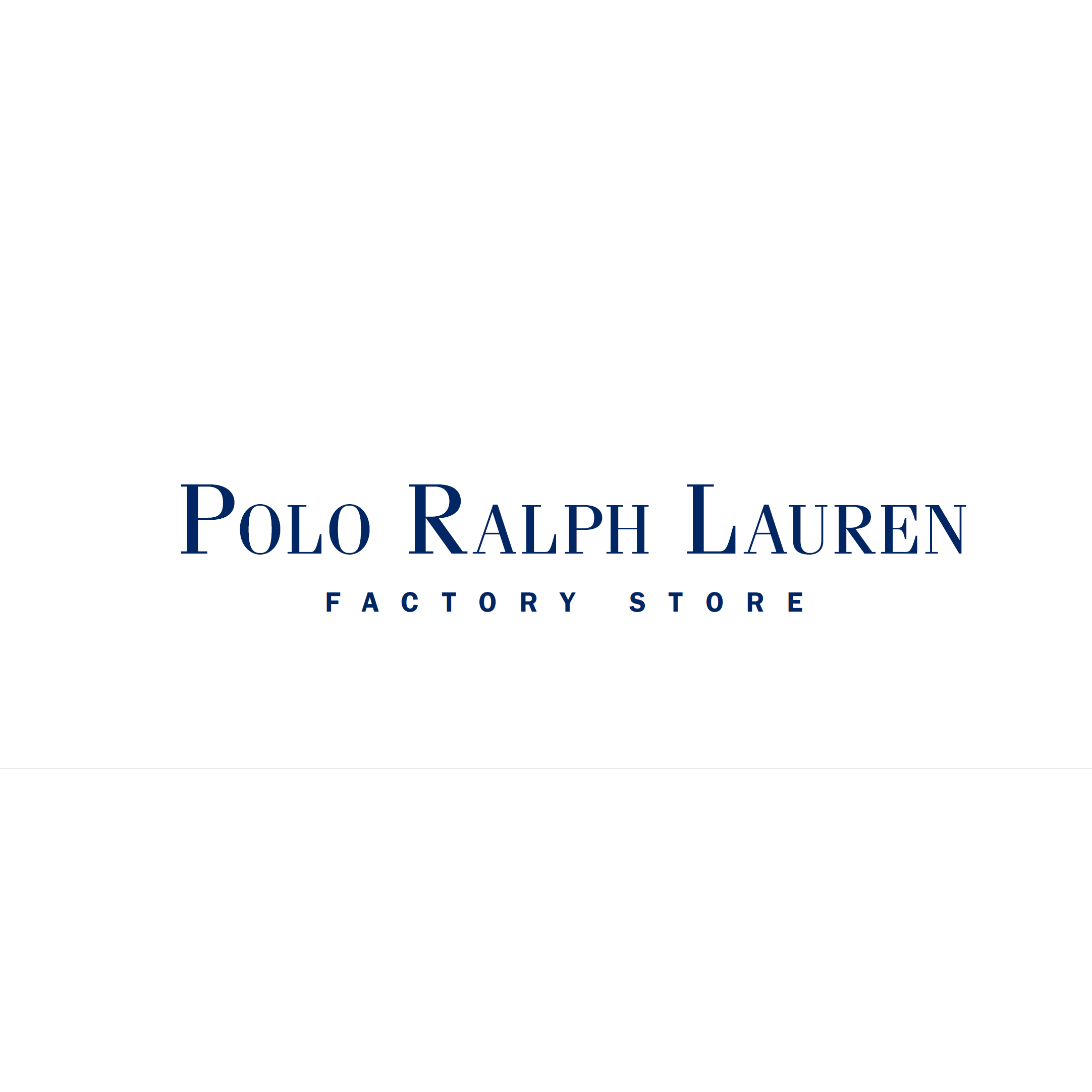 Polo Ralph Lauren Factory Store