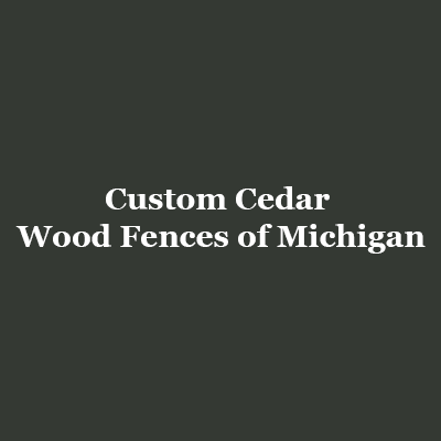 Custom Cedar Fences