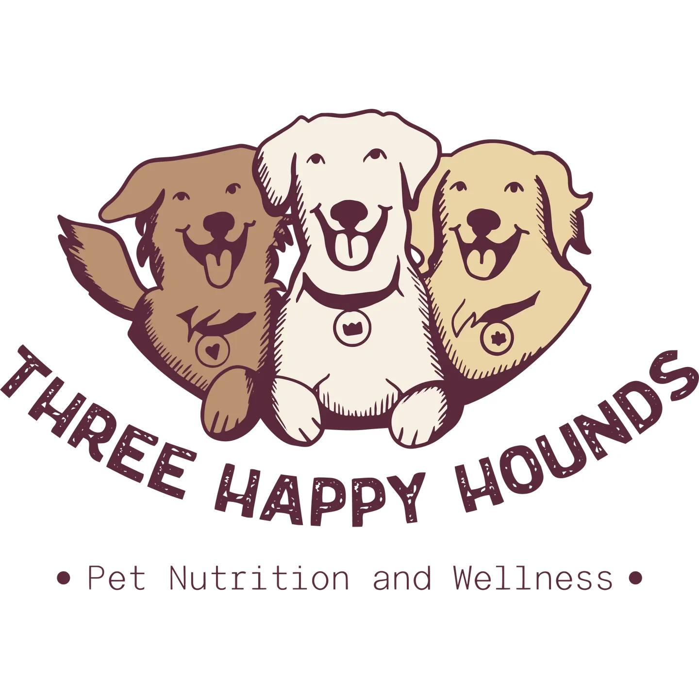 Three Happy Hounds