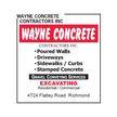 Wayne Concrete Contractors INC