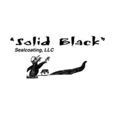 Solid Black Sealcoating