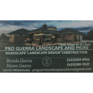 PRO GUERRA LANDSCAPE AND MORE