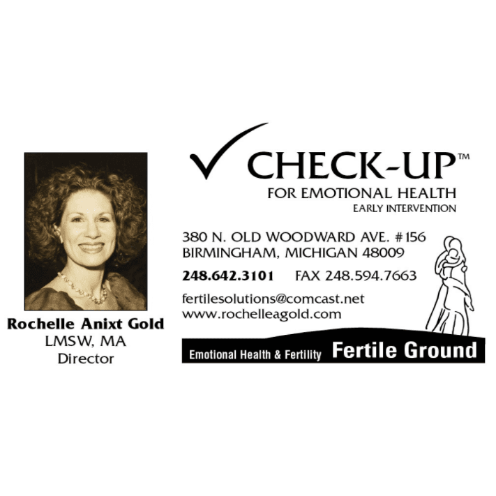 Check-Up for Emotional Health - Rochelle A. Gold LMSW, MA, ACSW