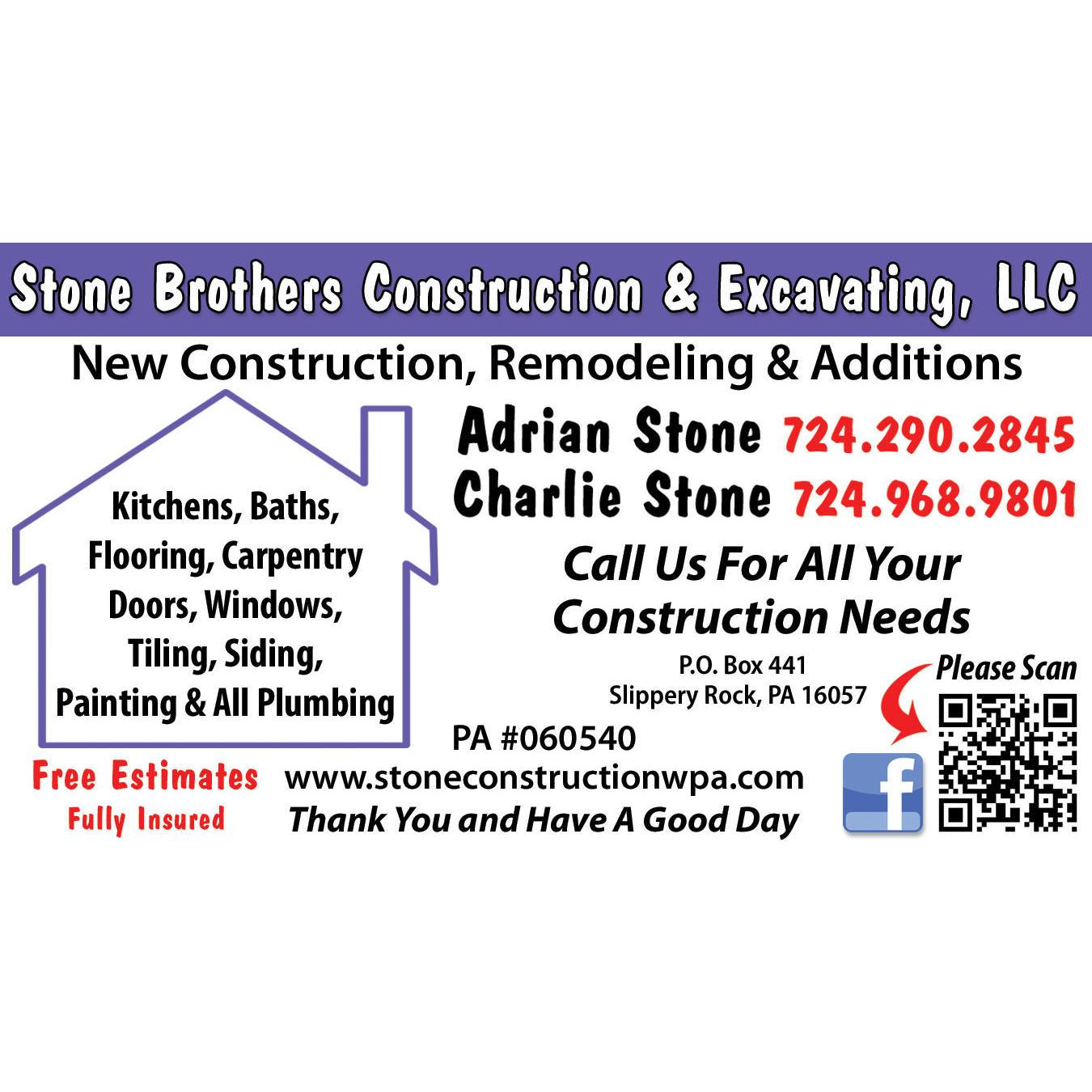 Stone Brothers Construction & Excavating, LLC