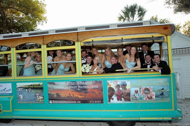 Trolley Charters available!  (Photo Courtesy of Doreen KlinePhotography)