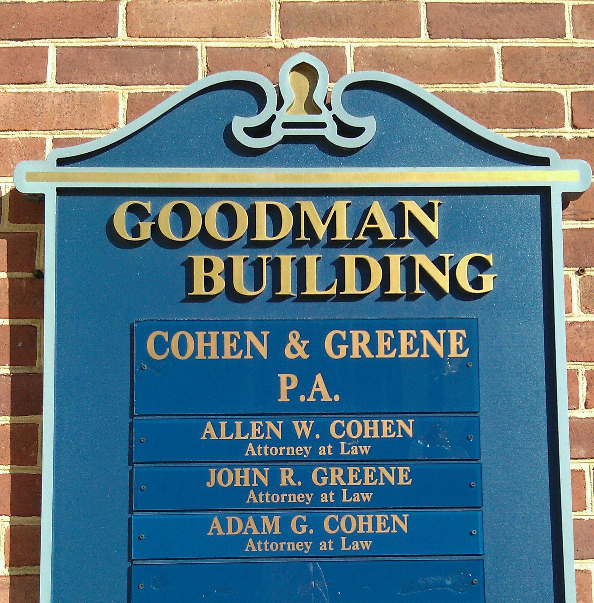 Cohen & Greene, P.A. - Adam G. Cohen