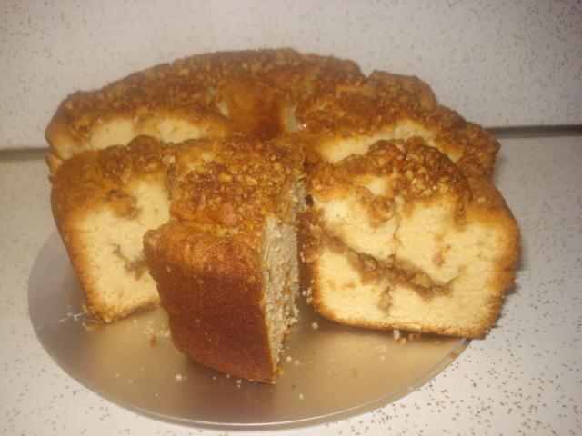 Grandma's Walnut Brown Sugar Streusel Pound cake