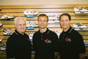 InStep owners: Bob Corby, Tom Labisch, John Ochsenwald