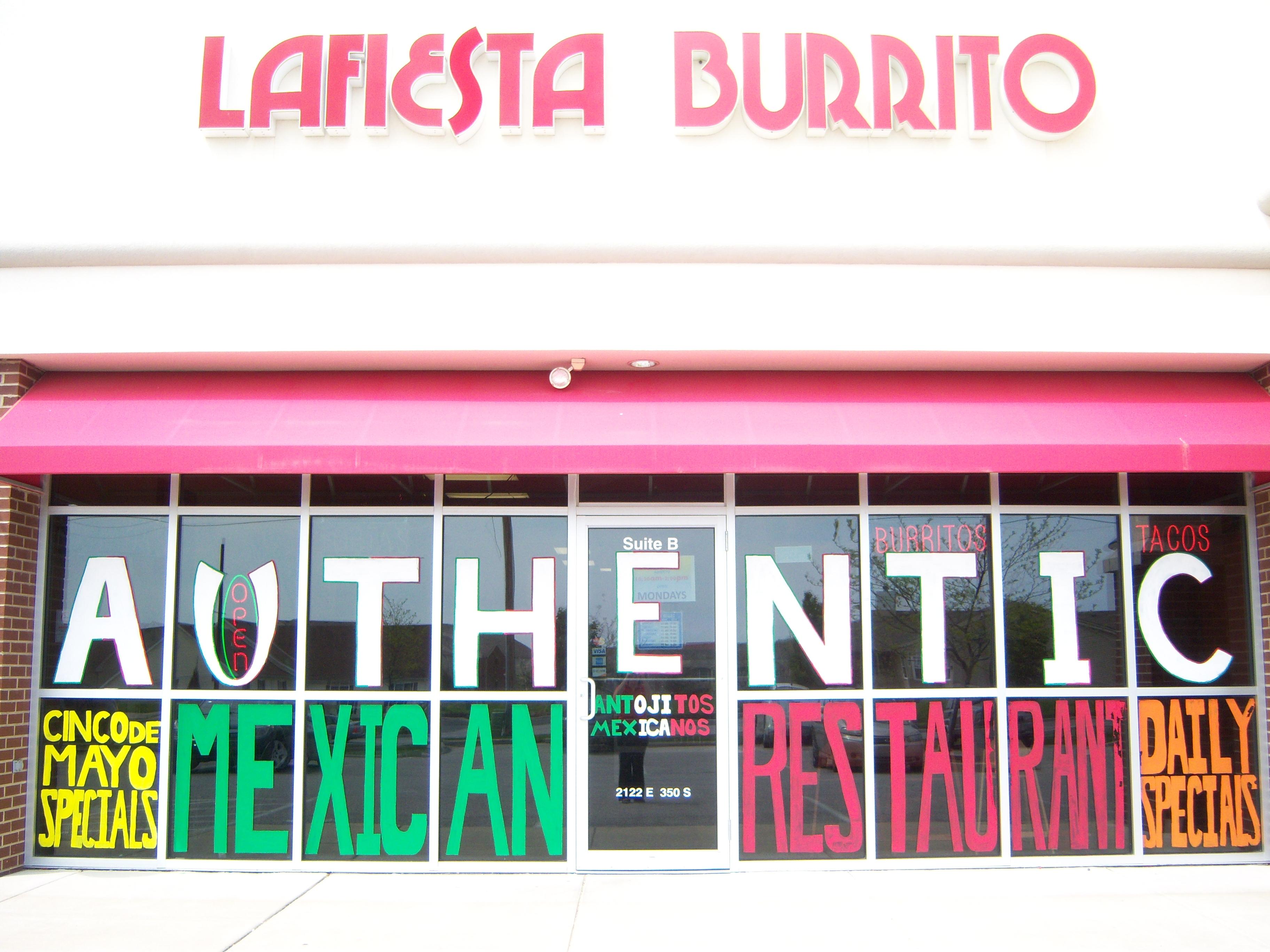 La Fiesta Burrito