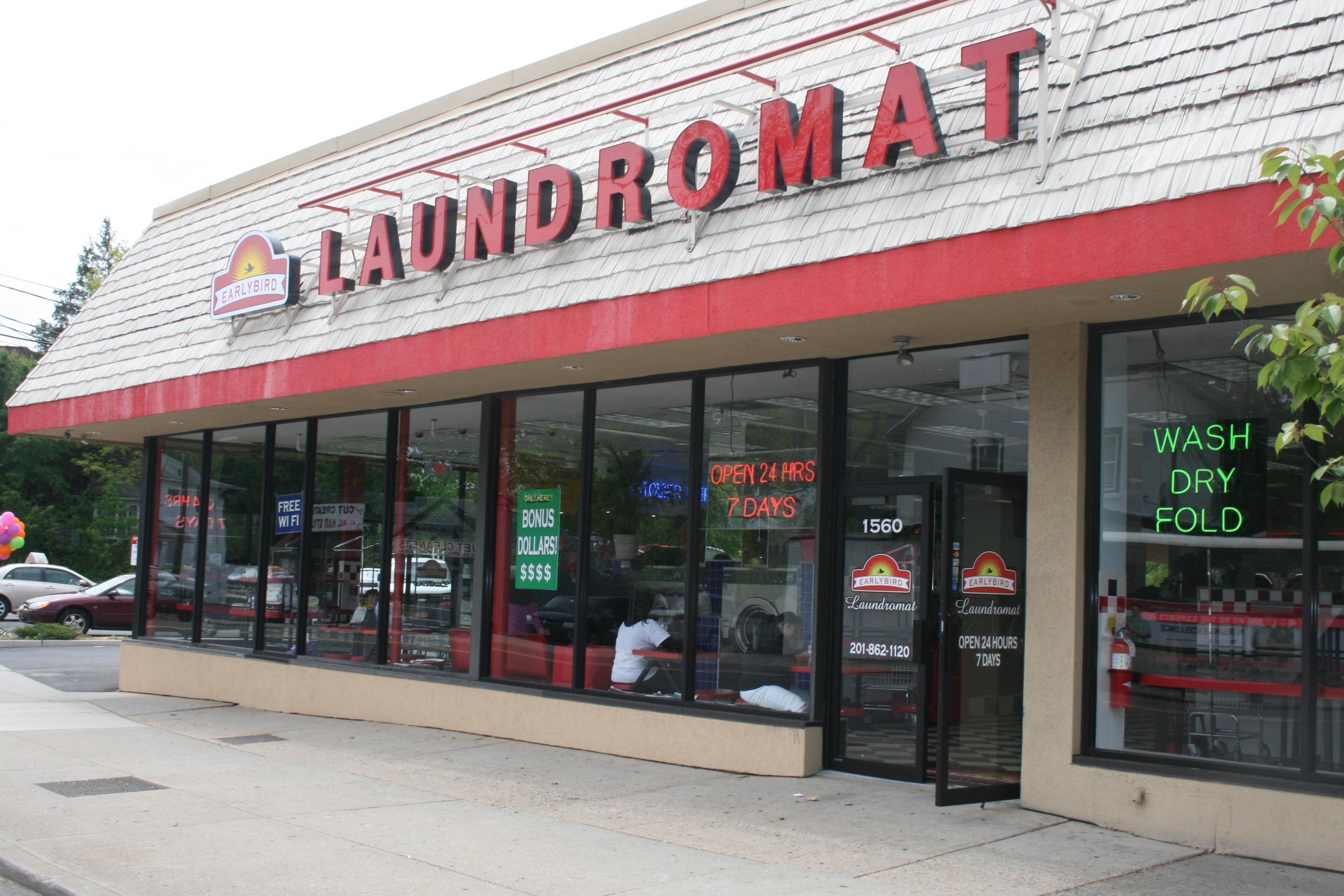 Earlybird Laundromat Storefront