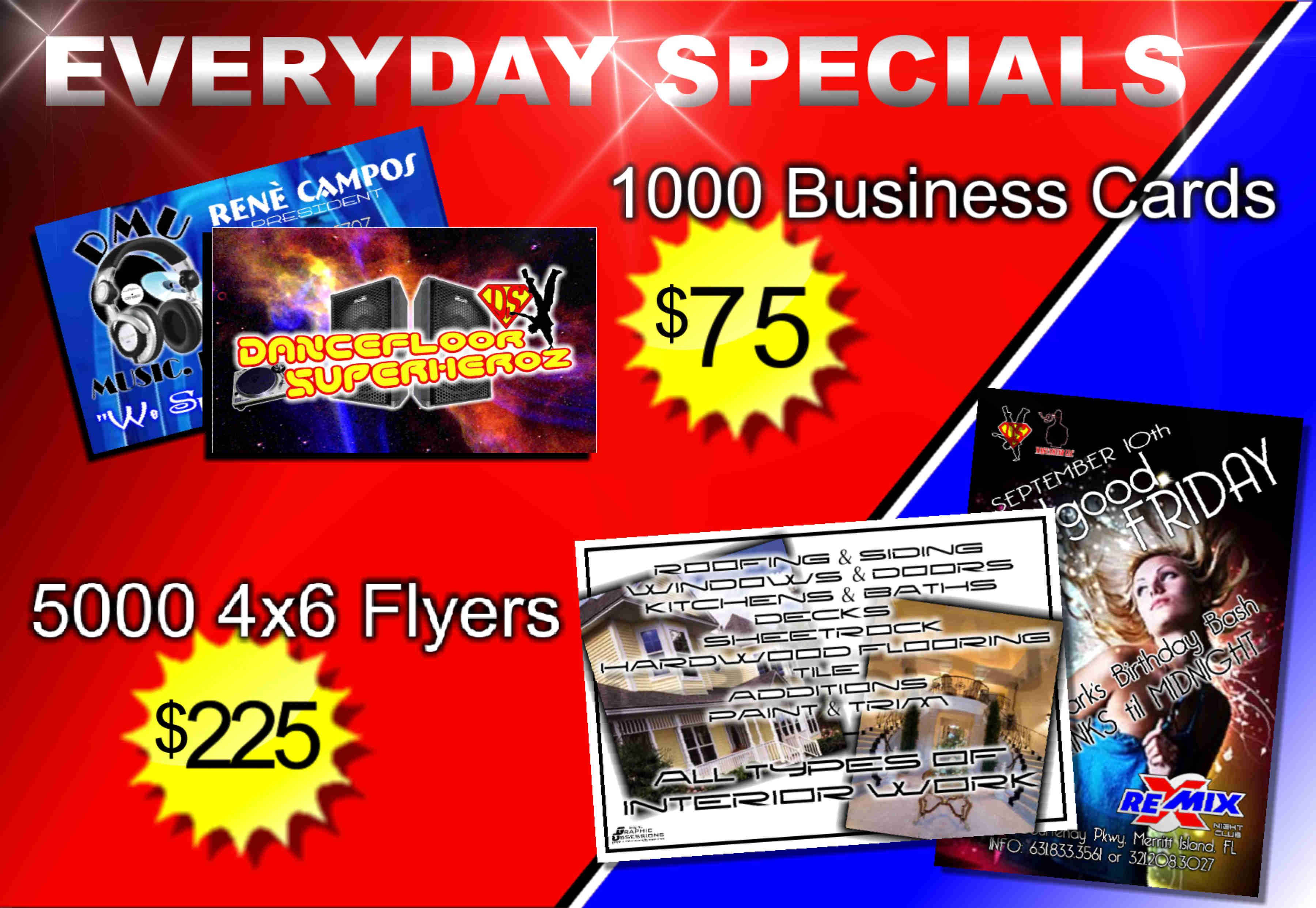 Everday Specials