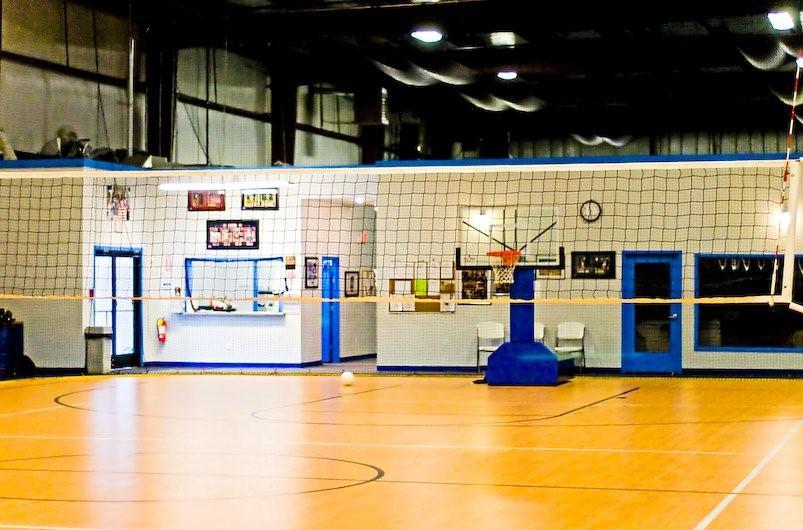 Basketball/Volleyball Court