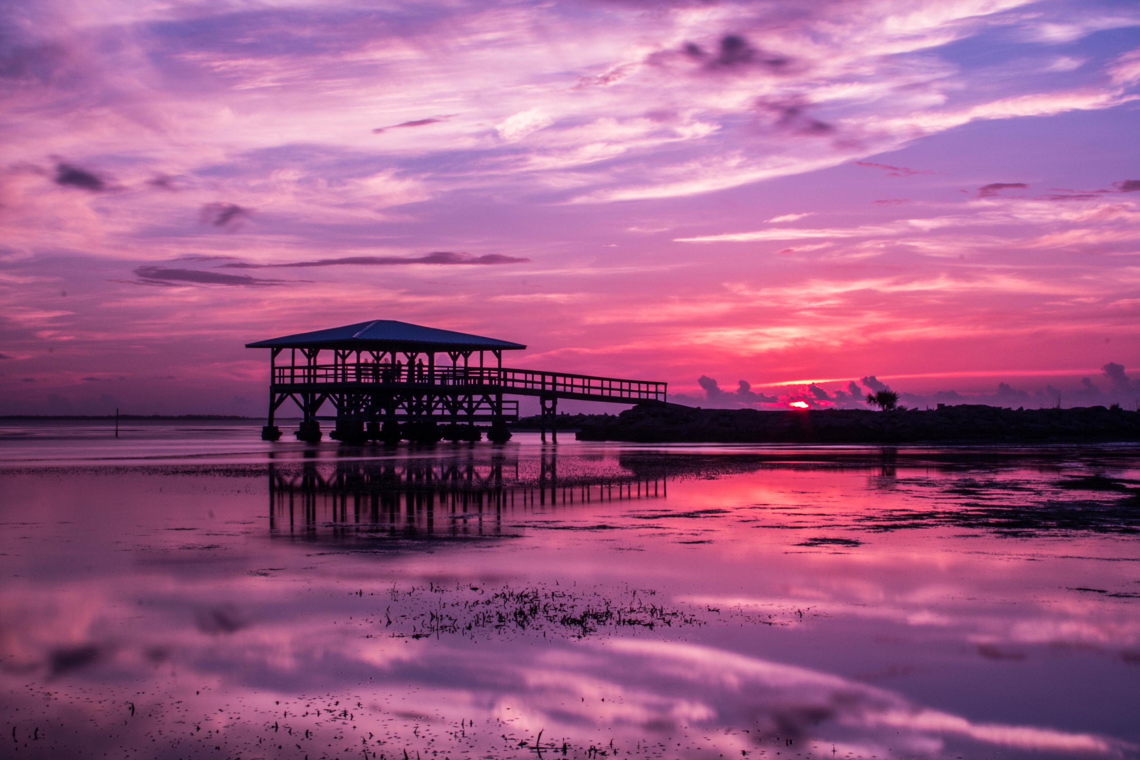 Pavillion Sunset