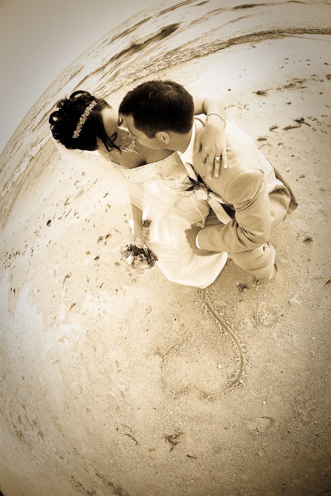 heart on the beach. wedding photography