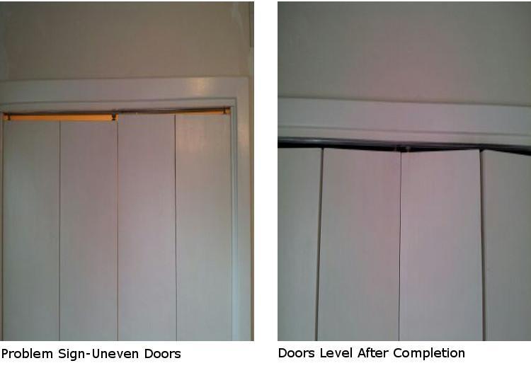 Closet Door Before/After