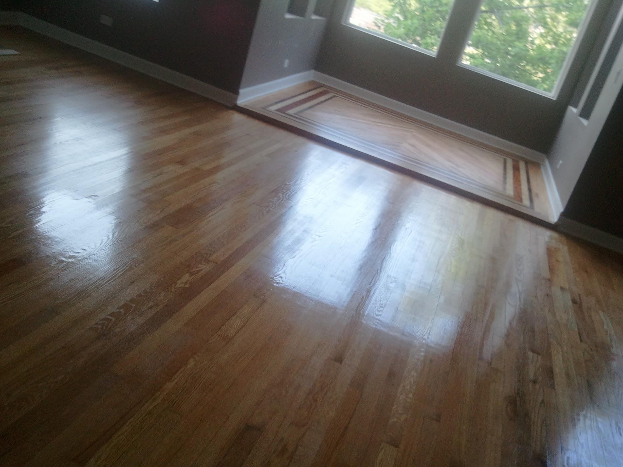 final coat- refinished hardwood floors