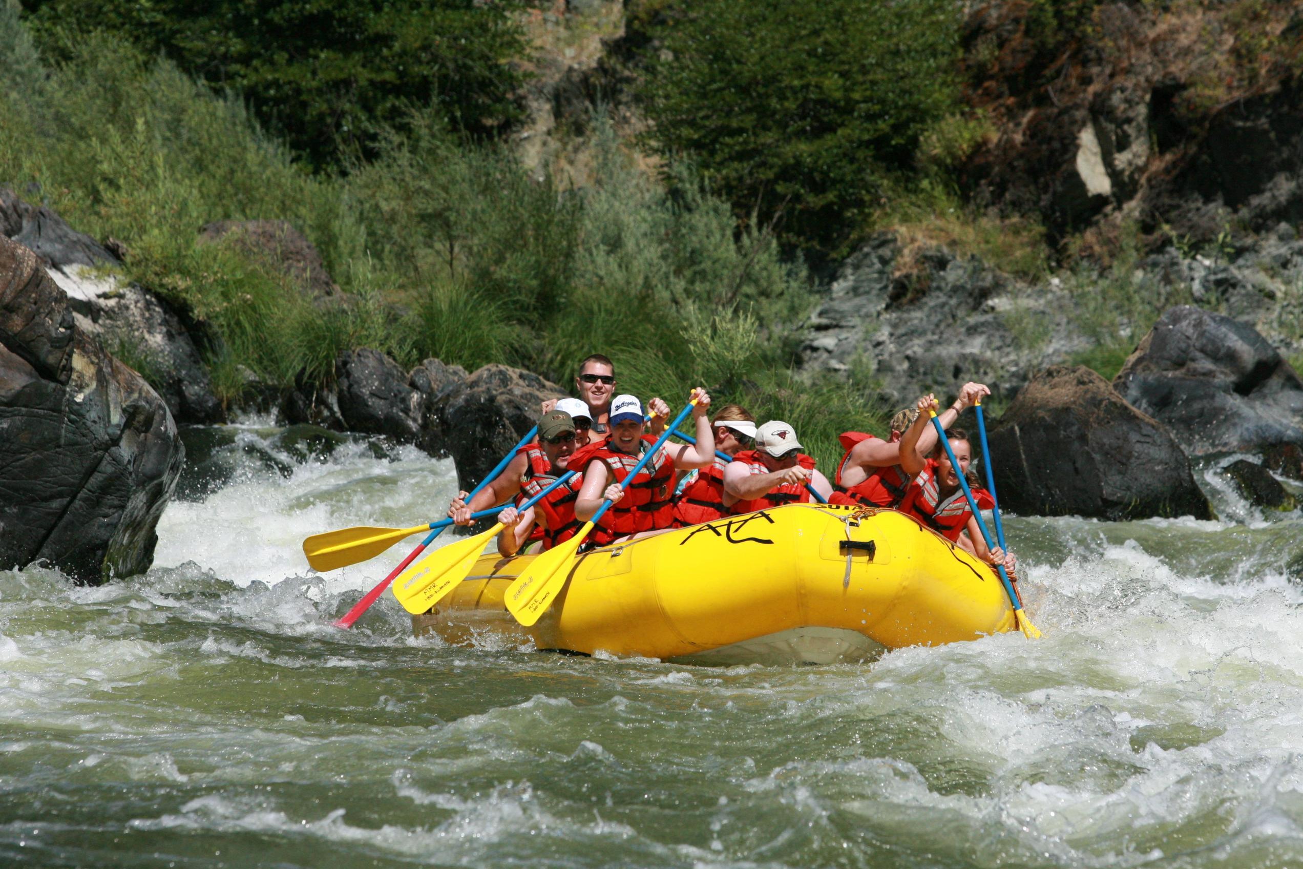 Family Rafting included in your ranch vacation