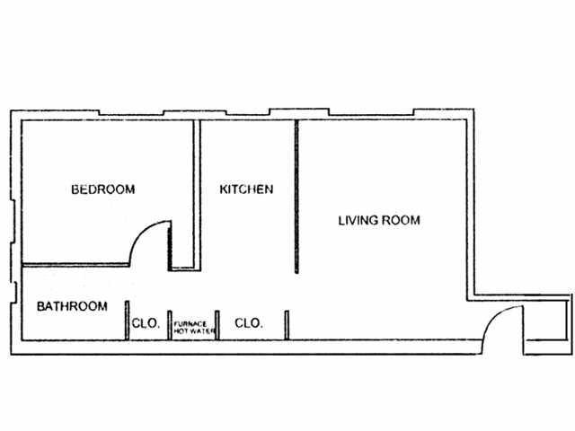 1-bedroom Layout