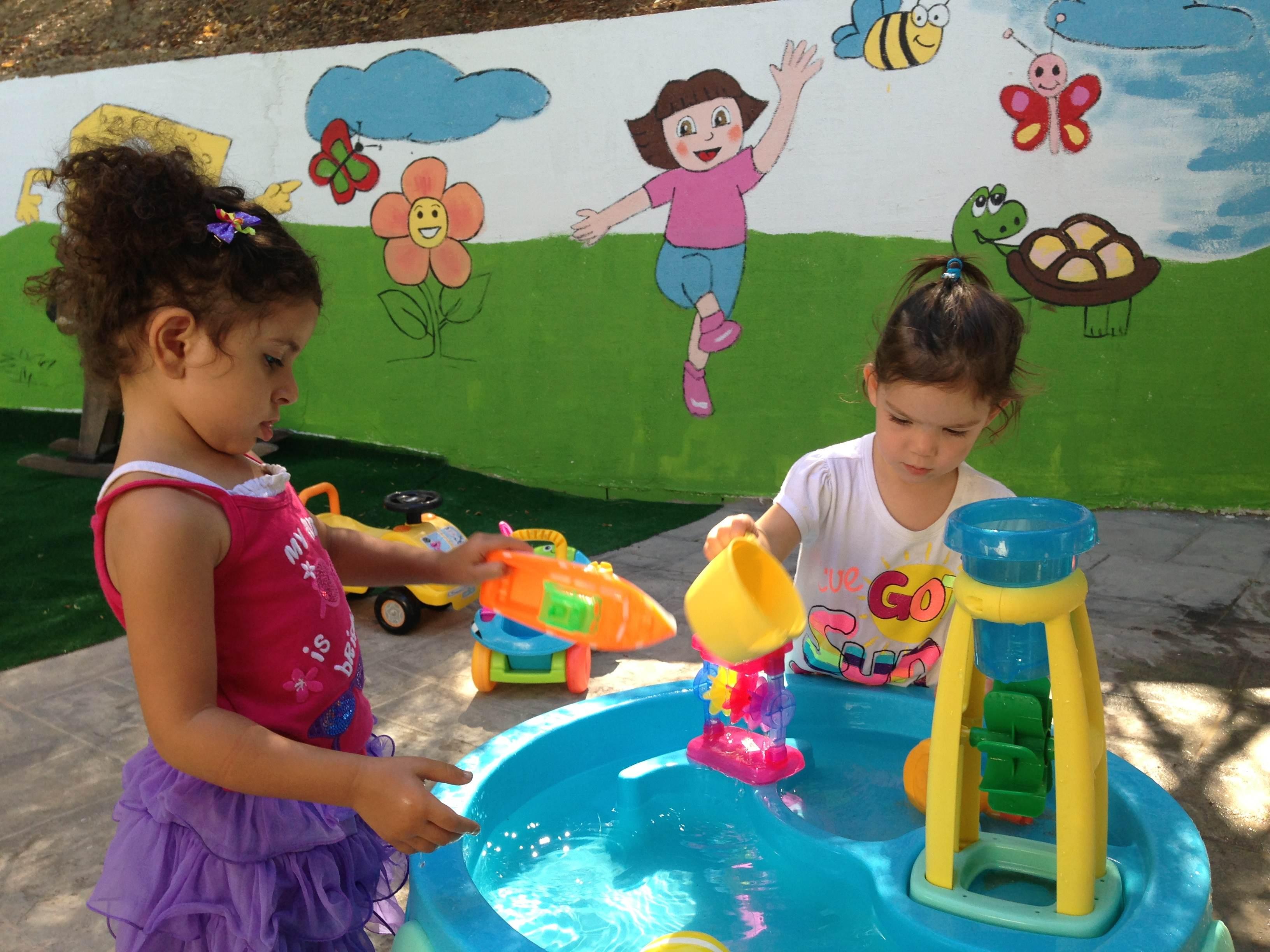 Water play in the backyard :)