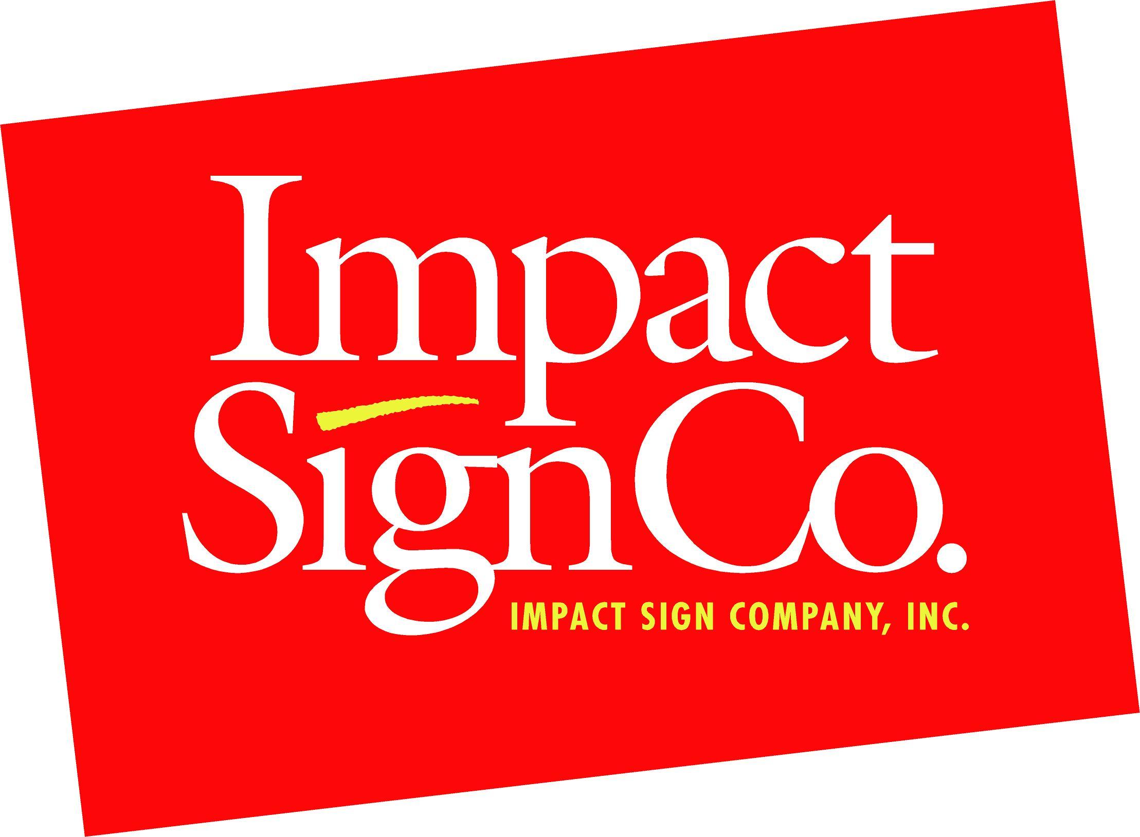 Impact Sign Company Logo