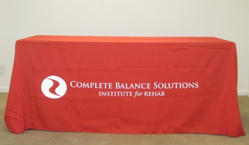 Tradeshow Printing - Table Cloth runner