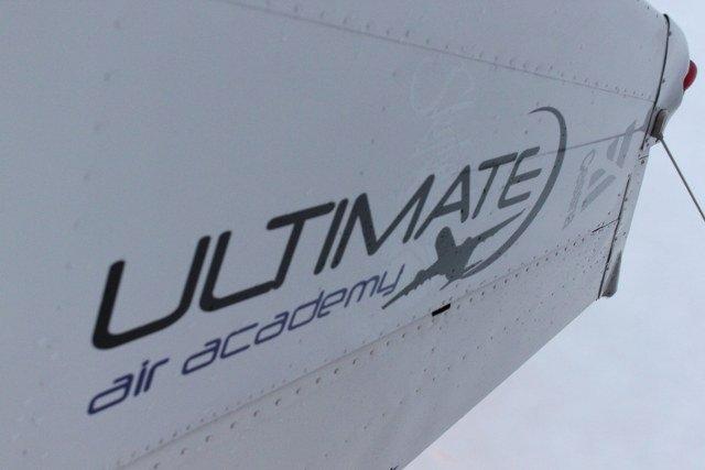 Ultimate Air Academy on Airplane Wing