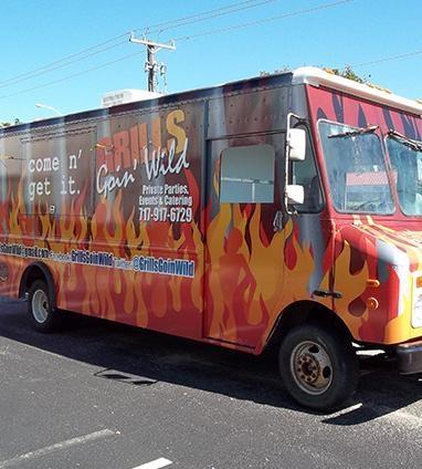 Food Truck 3M Wrap