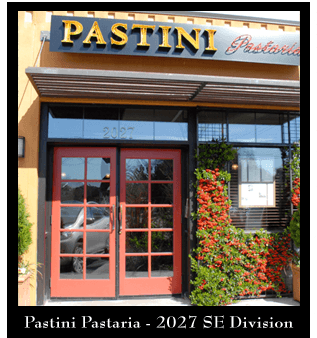 Pastini Pastaria - Southeast Portland Italian Restaurant