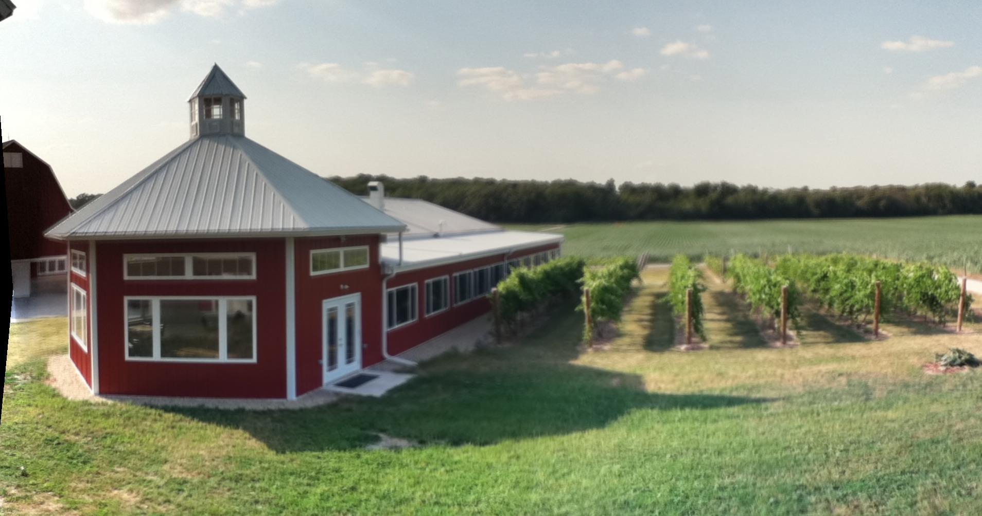 Beautiful Wisconsin Vineyard and Winery