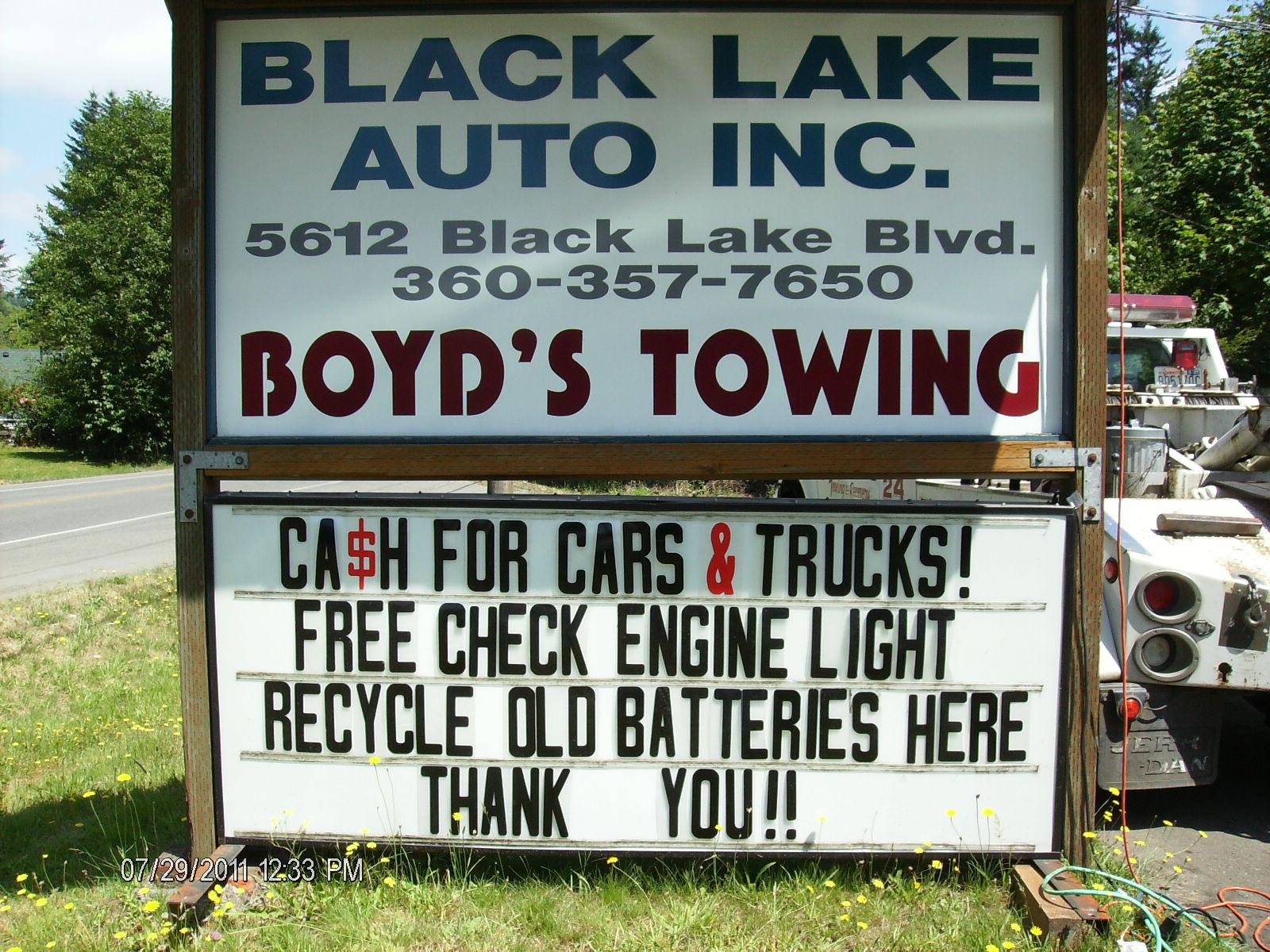 Black Lake Auto Inc.