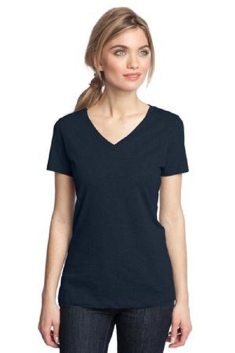 District made Ladies Perfect Neck Tee