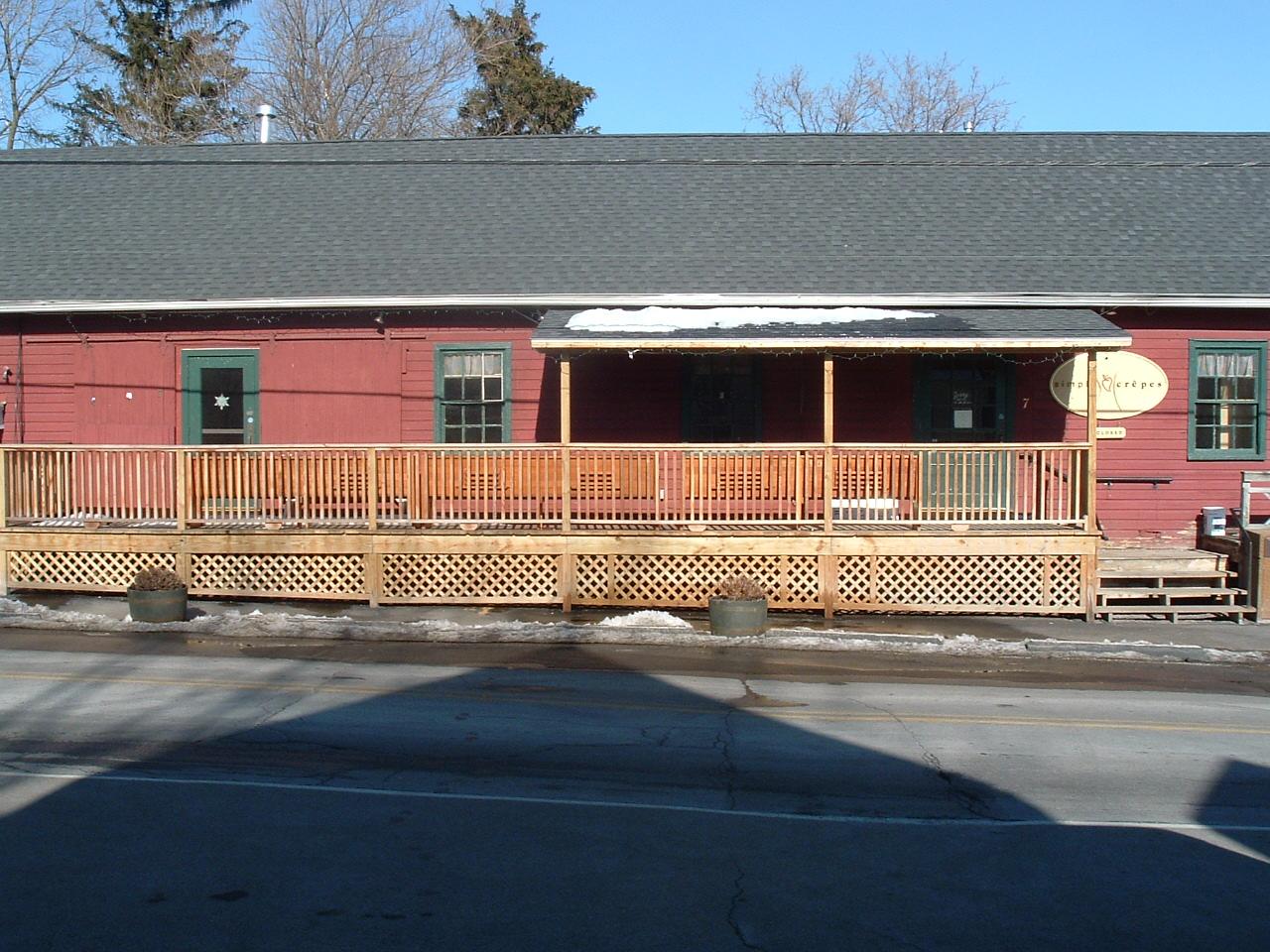 Winter Storefront Photo