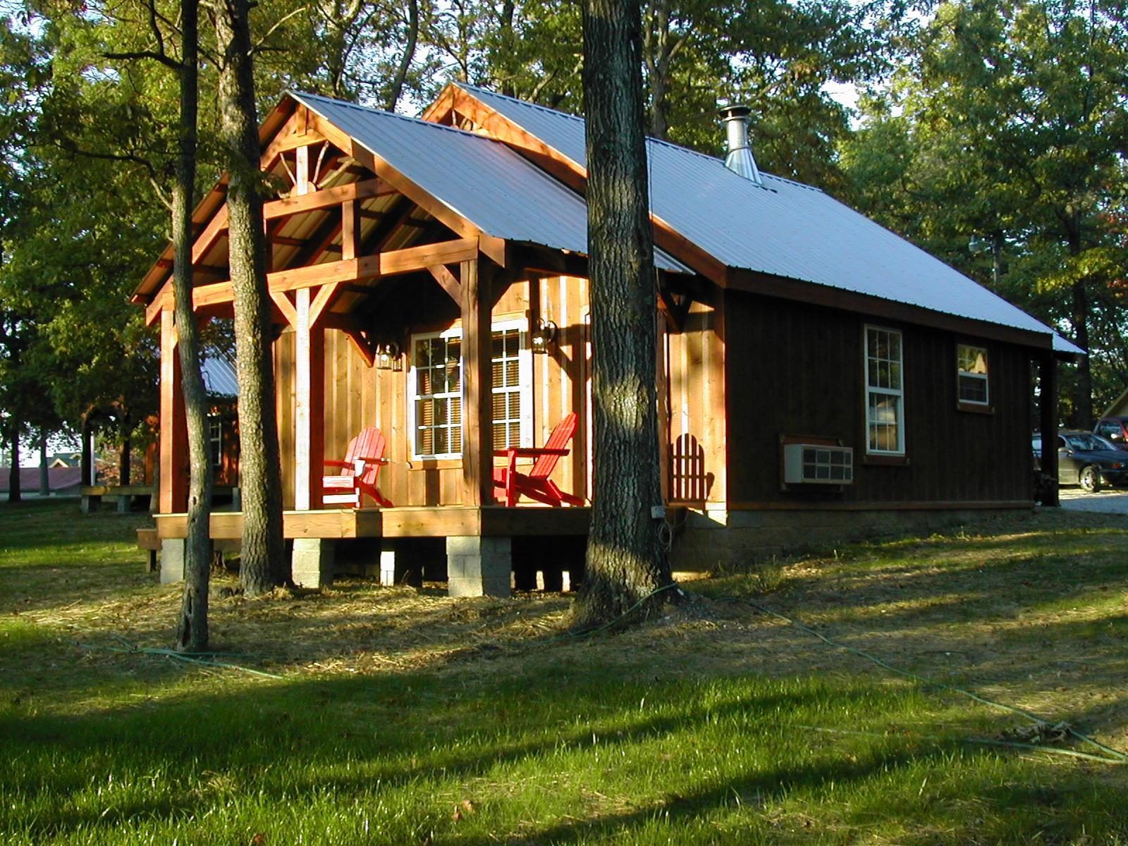 outside cabin