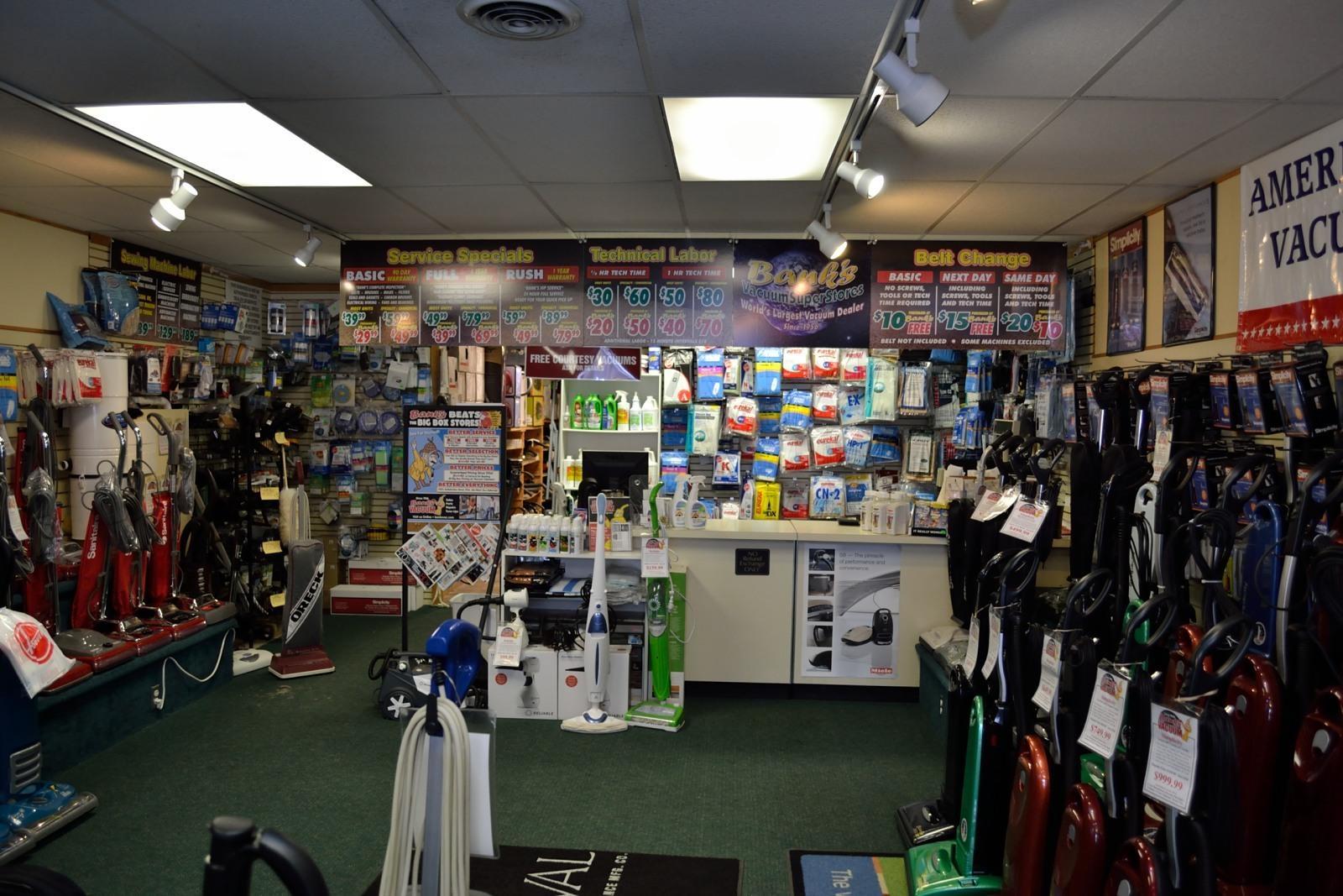 We stock bags, belts, and filters for all makes and models!