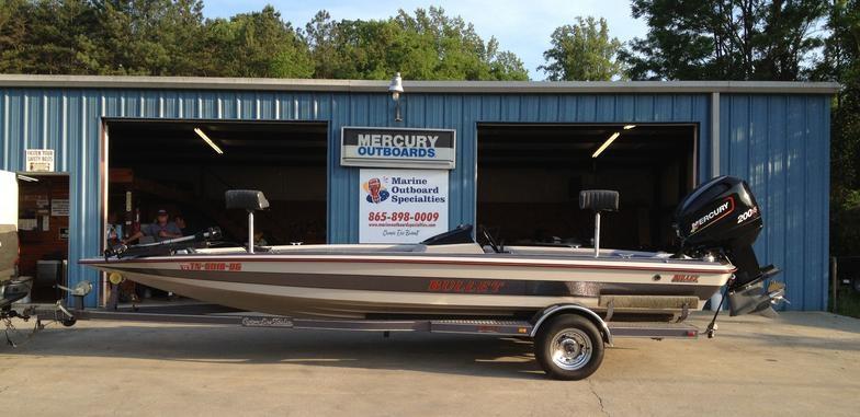 1987 Bullet Boat that we have done some work on. This boat looks like it just come off the showroom floor!