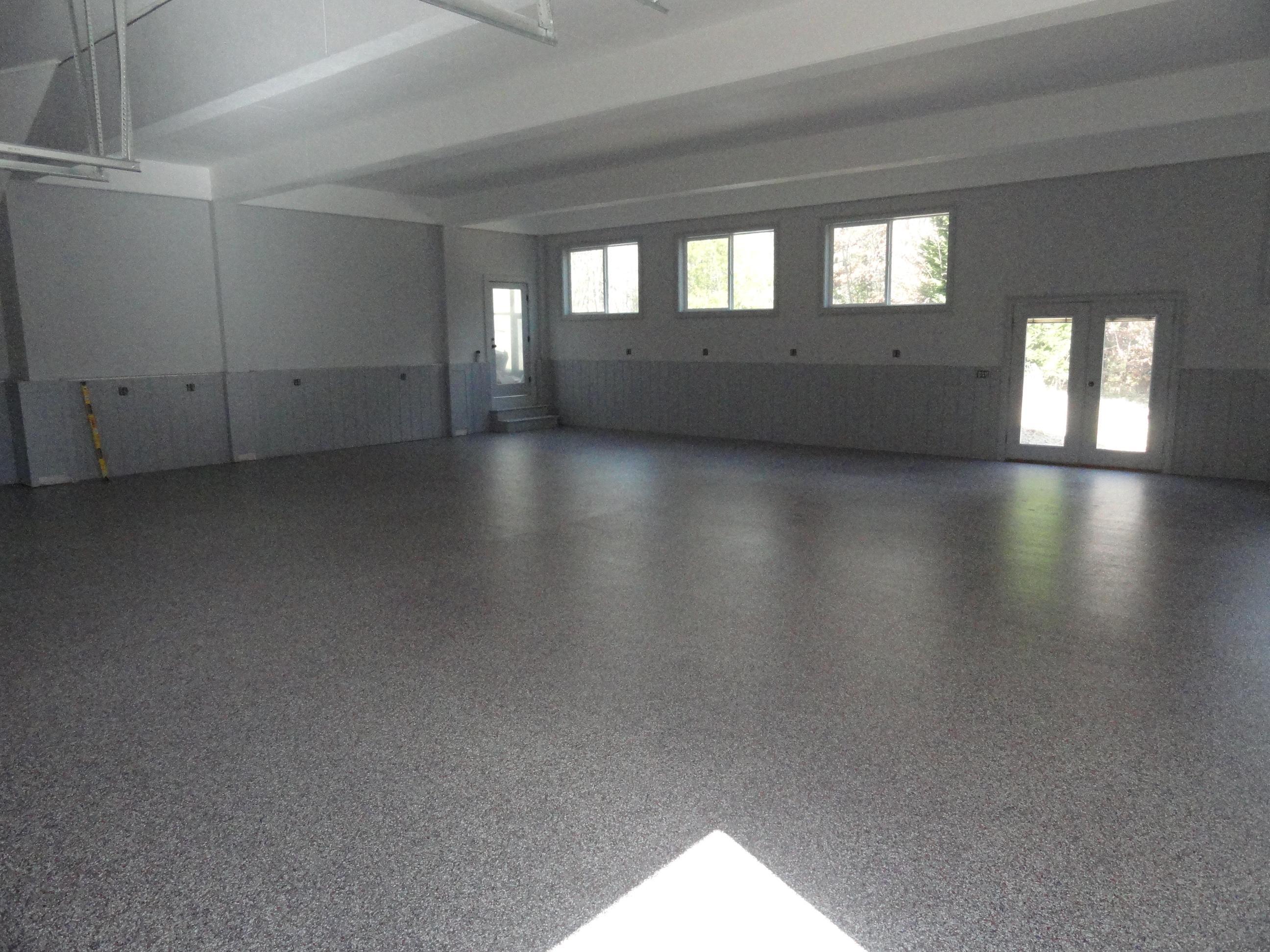 Garage epoxy flooring