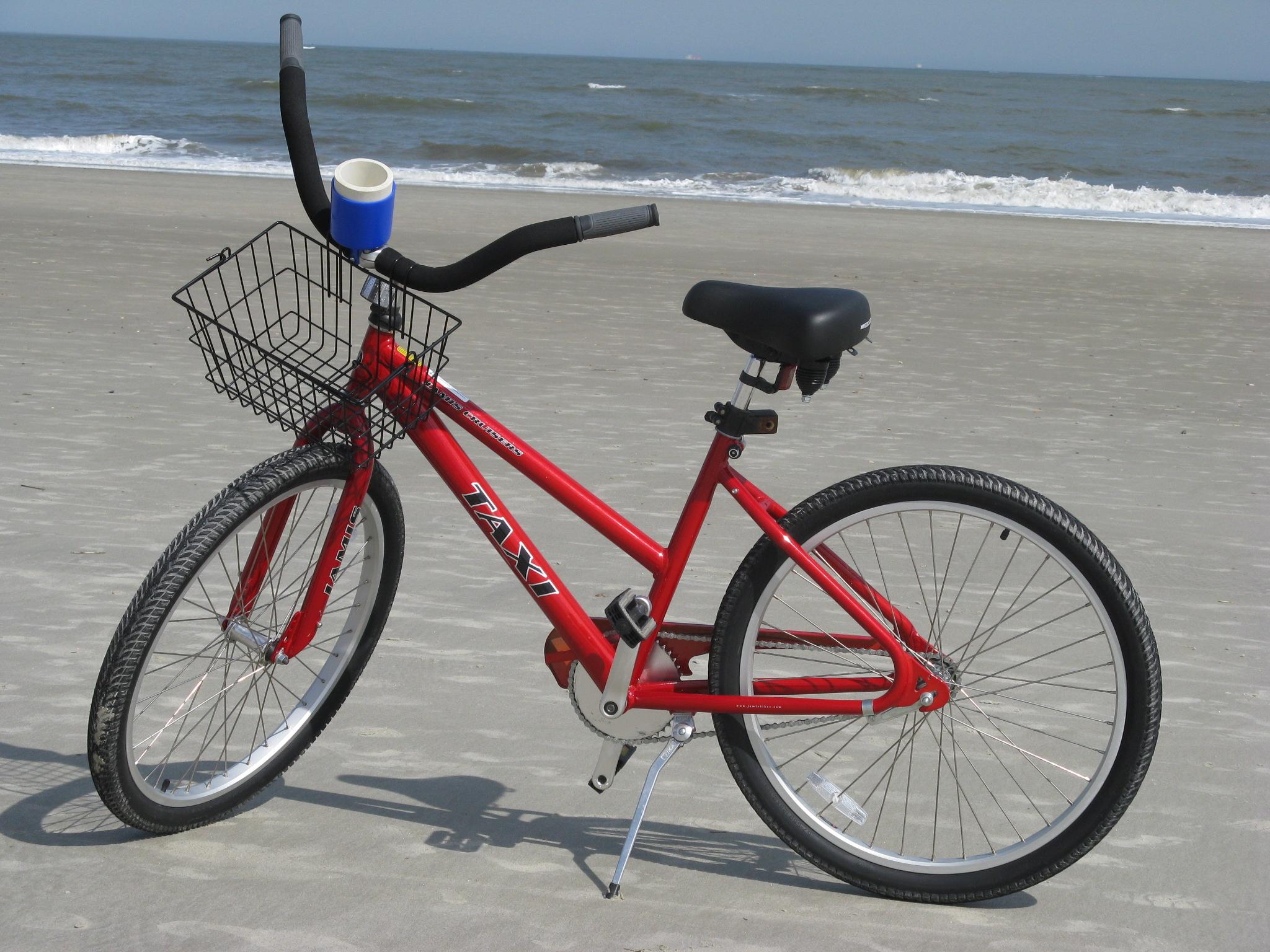 Rent a beach cruiser to see Tybee right!