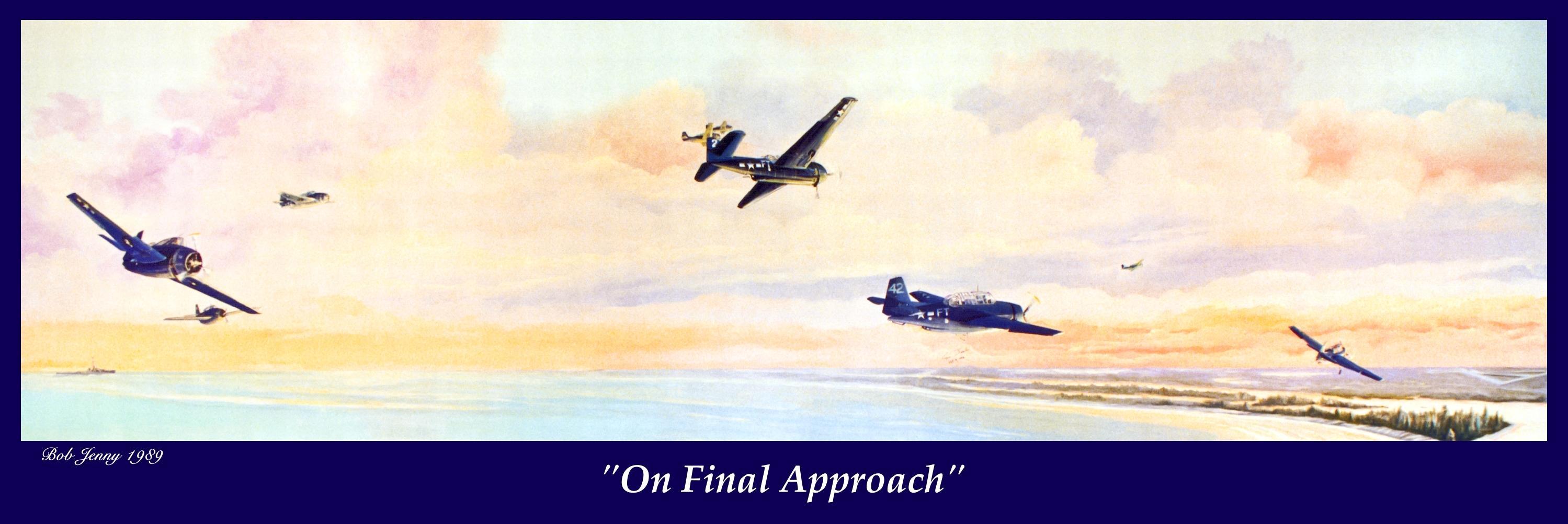 Mural "On Final Approach"