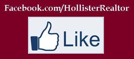 Like Hollister Realtor on Facebook