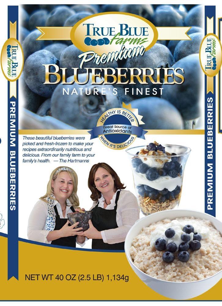 Frozen Blueberries sold here!