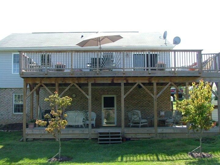 Custom multi-level deck and patio