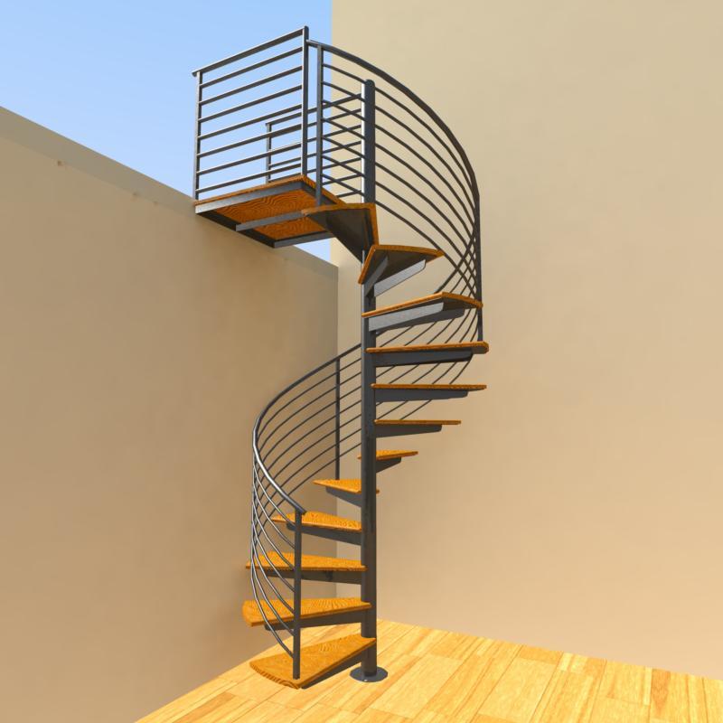 Contemporary Spiral stair