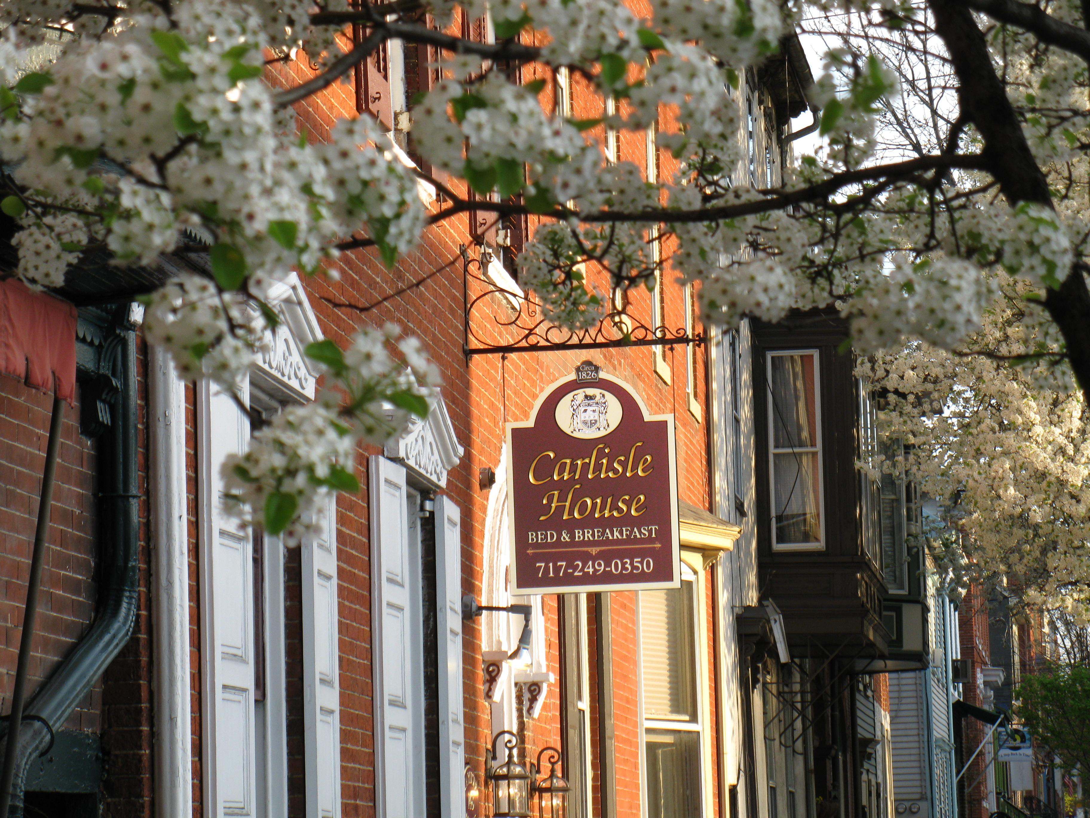 Spring in downtown Historic Carlisle