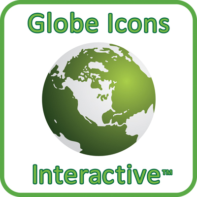 Globe Icons Interactive