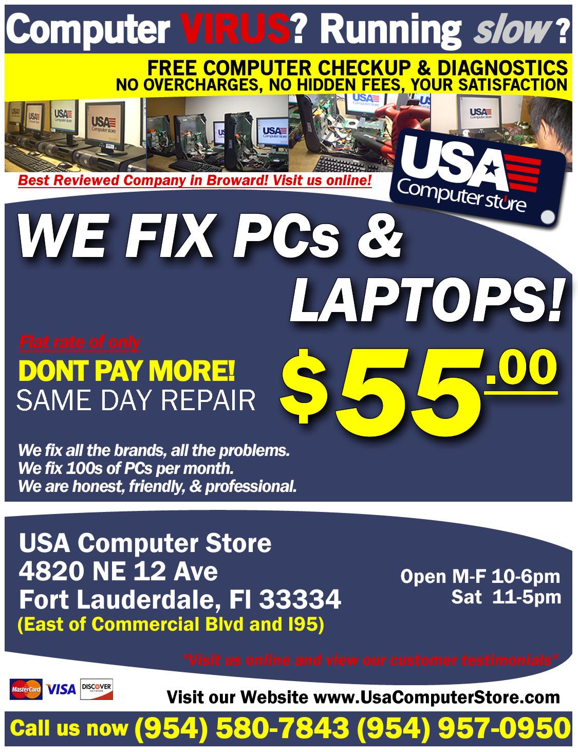 Computer / Laptop Repair in Fort Lauderdale