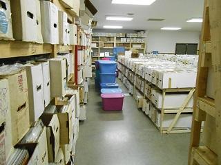 One corner of our warehouse