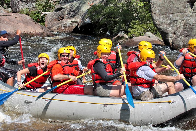 Rafting the Hudson River