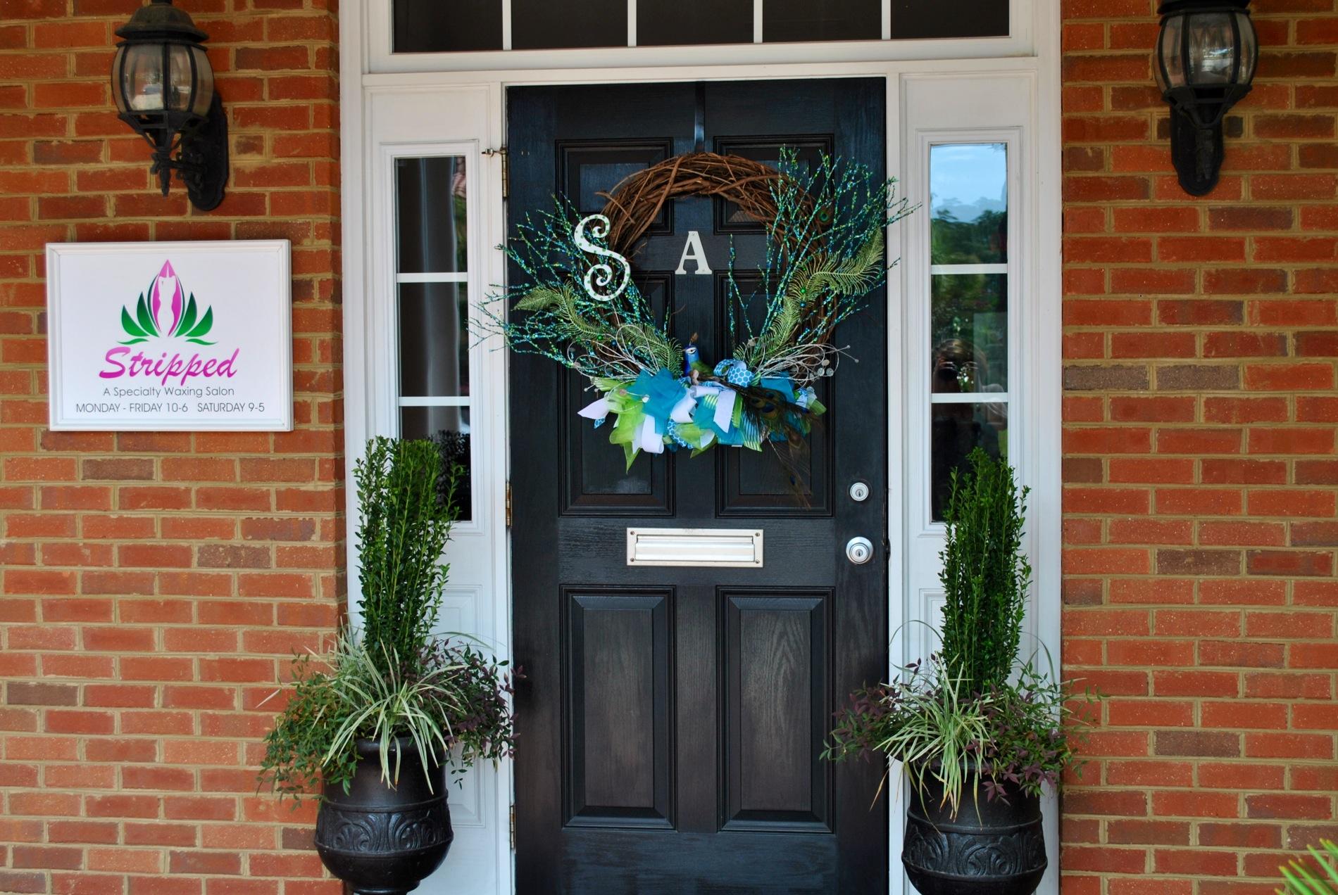 Stripped Waxing Salon's Front Entrance